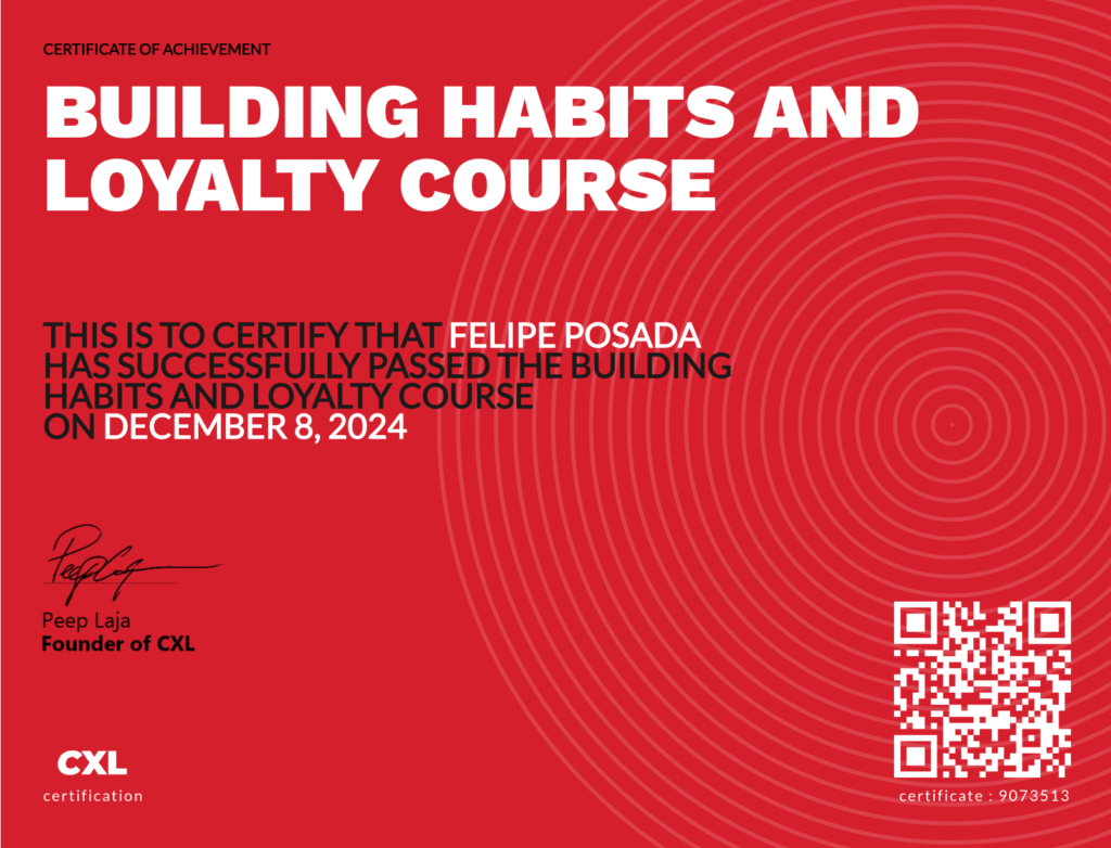 Building Habits and Loyalty
