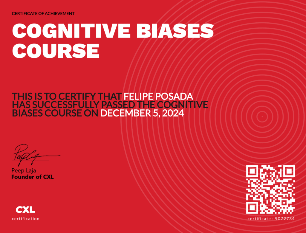 Cognitive Biases