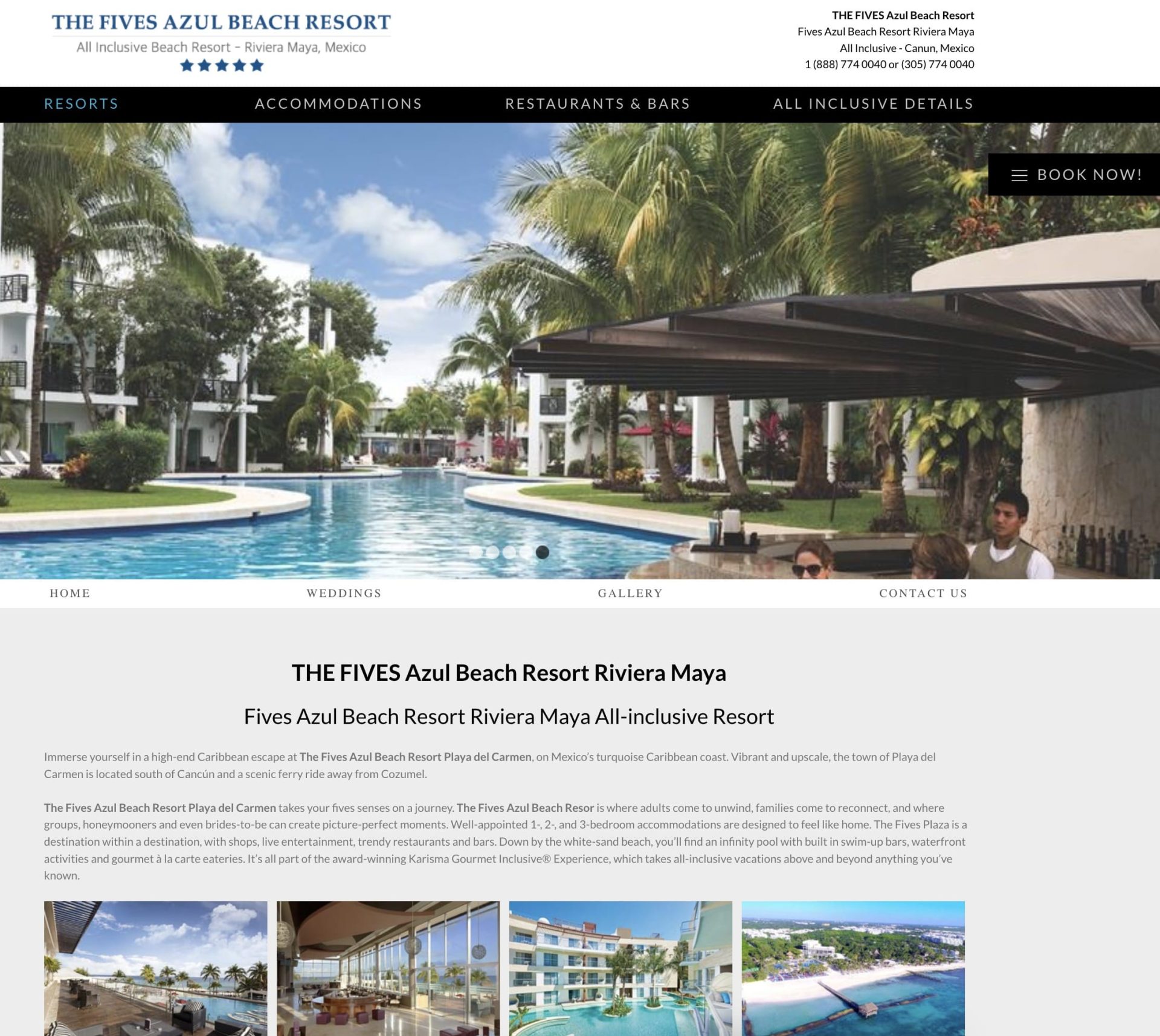 The Fives Azul Beach Resort Playa Del Carmen